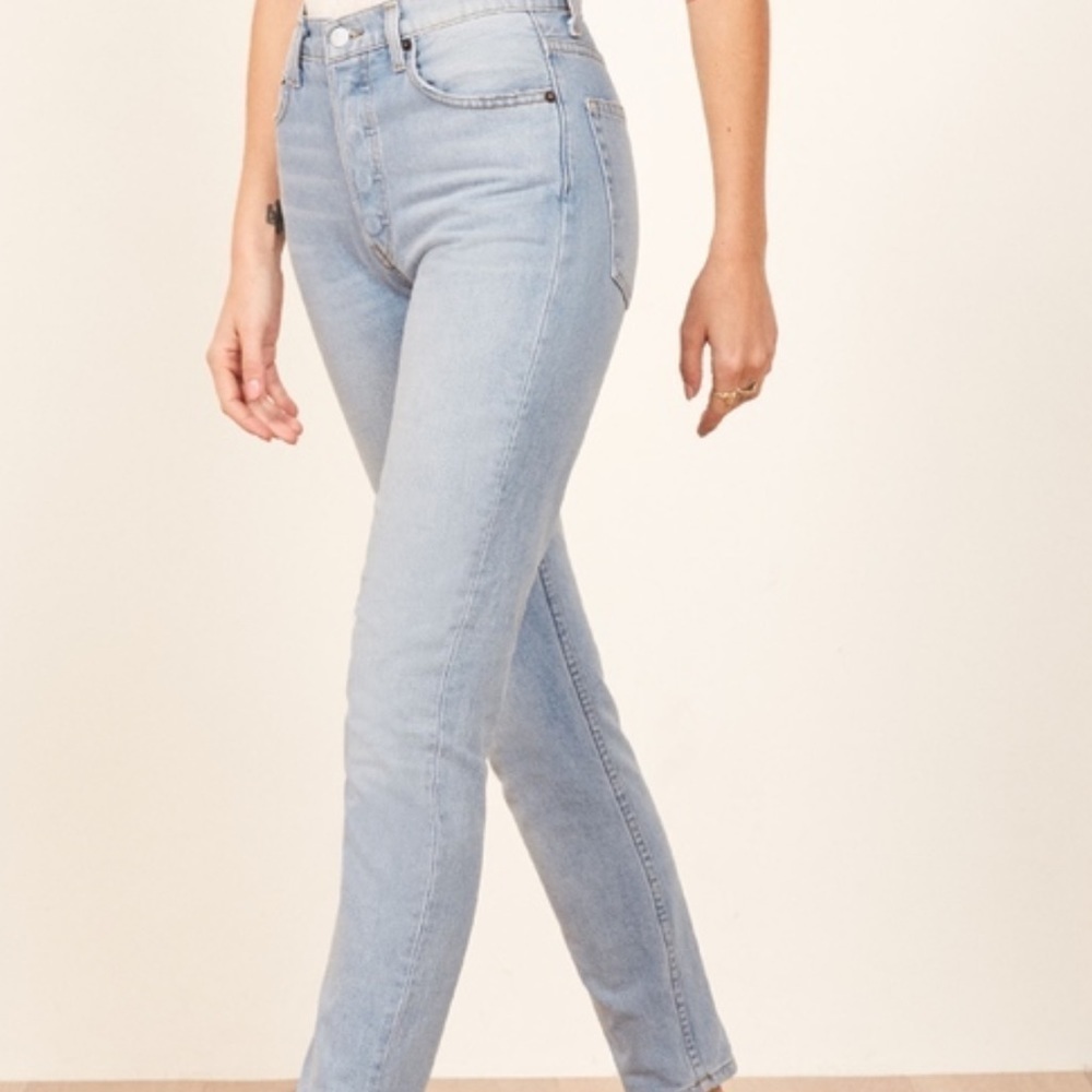 Reformation Skinny Jeans in Montego Wash Size 31